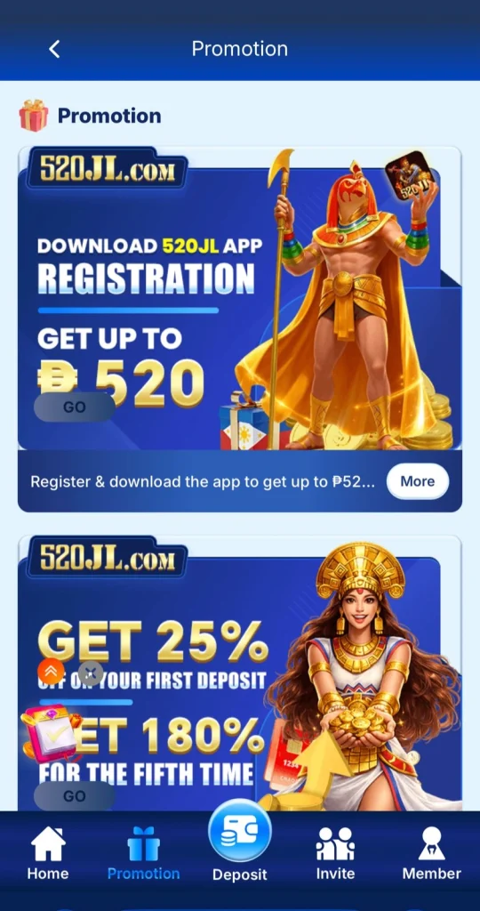 520JL Game Bonuses
