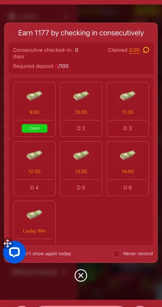 QZ786 Game Earnings 