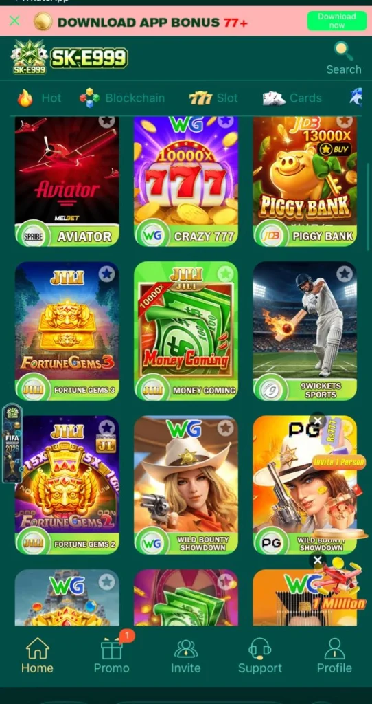SKE 999 Game List