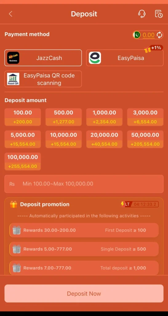 EP789 Game Deposit