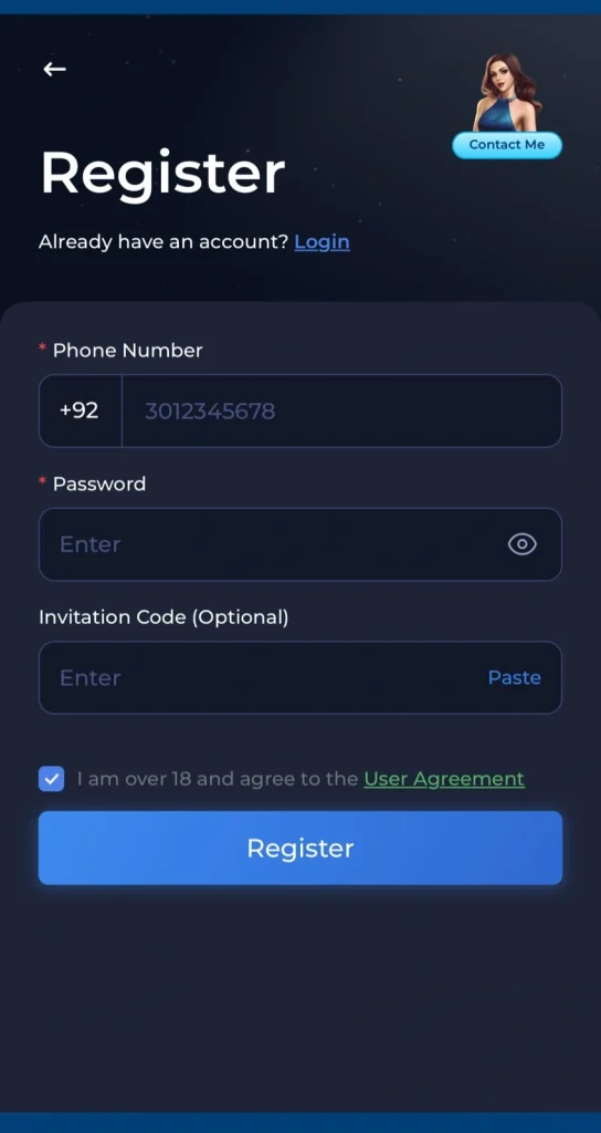 56MVP Game Register