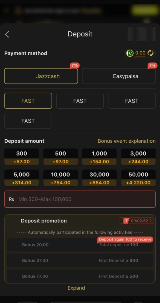 UK999 Game Deposit